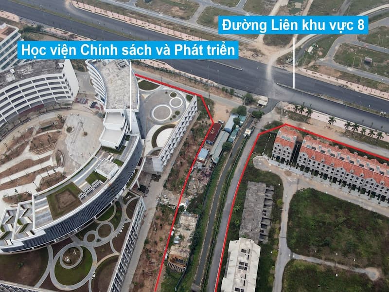 Kết nối đến khu vực lân cận từ biệt thự Vista Nam An Khánh