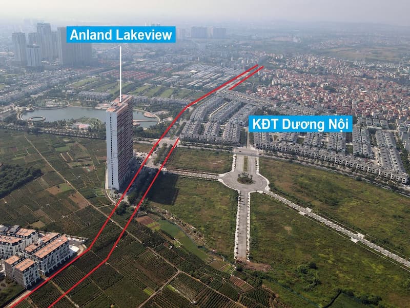 Tuyến nối từ khu đô thị An Hưng đến Dương Nội